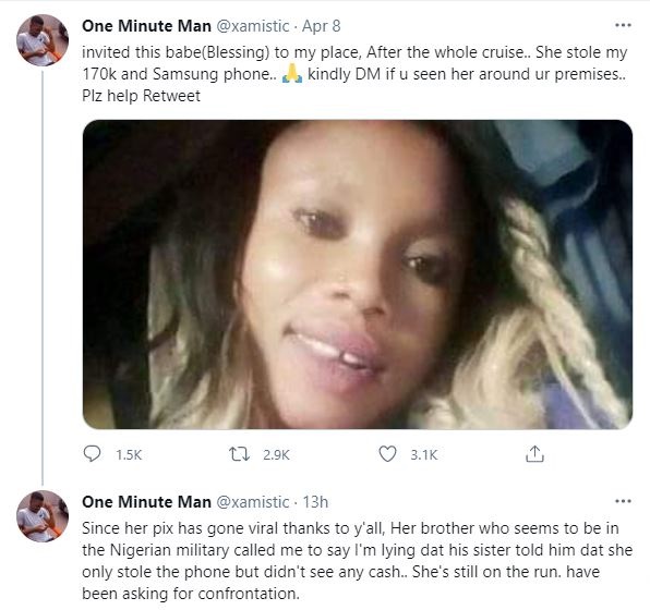 Man Loses Smartphone Lady One-Night Atupa