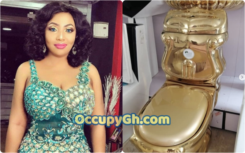 diamond appiah gold toilet