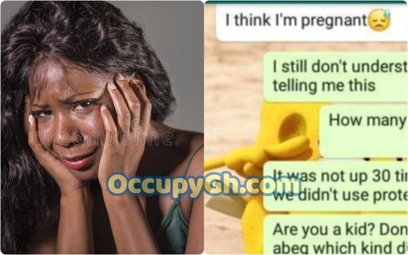 told boyfriend i'm pregnant