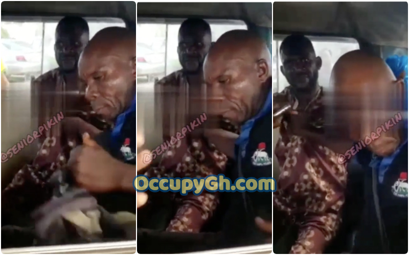 Policeman Fights Trotro Mate