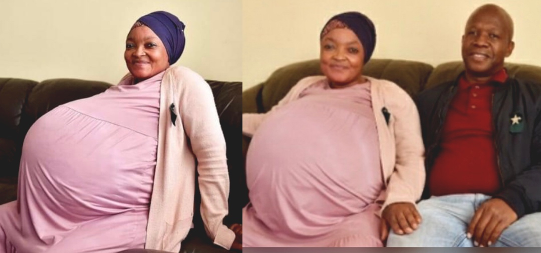 woman Sithole gives birth 10 babies