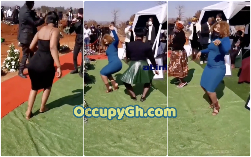 funeral south africa twerking competition