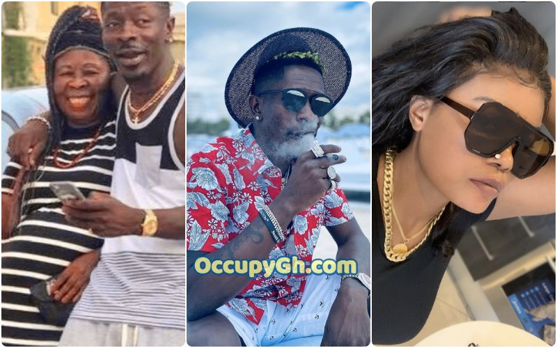 shatta wale doesn't take care mother elsie