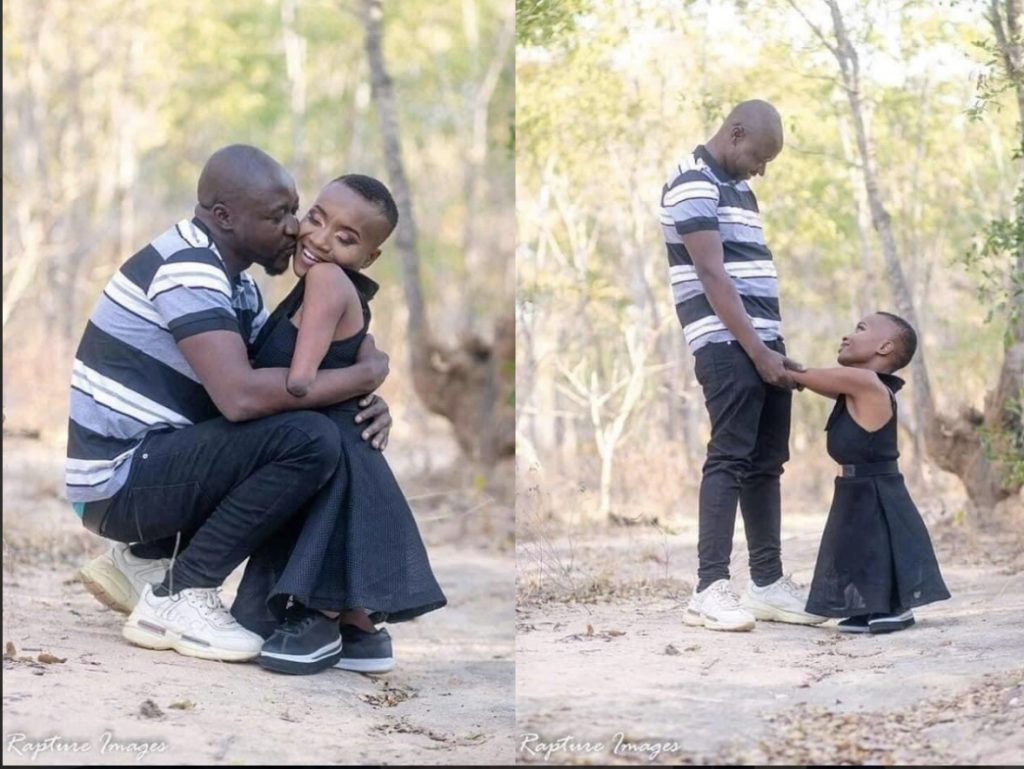 man marry 3 feet lady