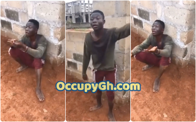 kidnapper beaten kumasi