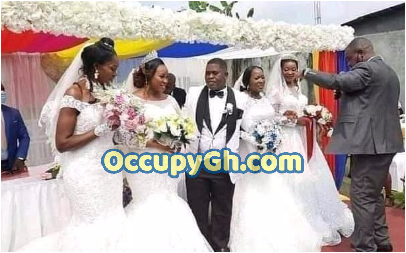 business-man marries four women