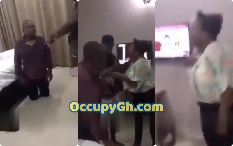 Man Catches Cheating Wife In Bed With Another Man In Hotel (VIDEO) picture picture