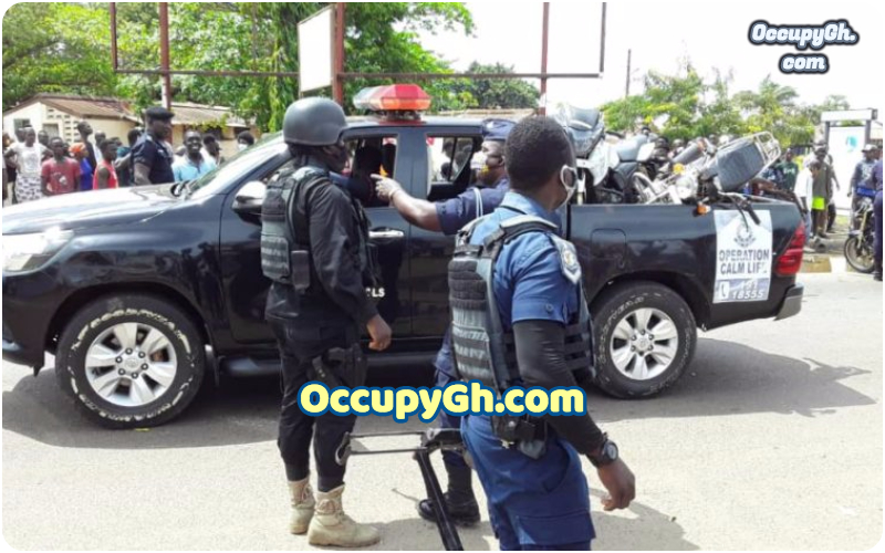 Ghana Police Pursue Ahenema Kokoben Robbers