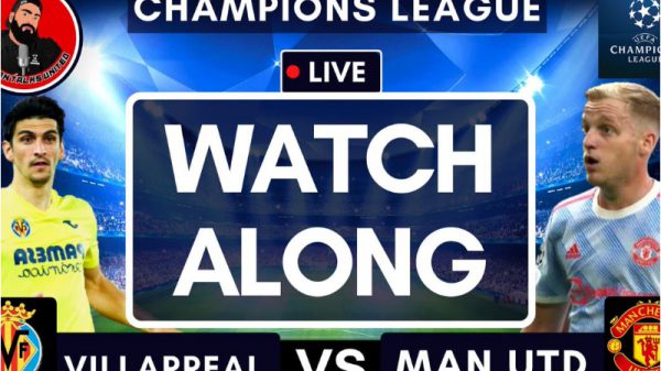 Manchester United vs Villarreal stream live