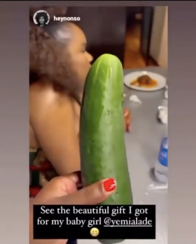 yemi alade cucumber gift