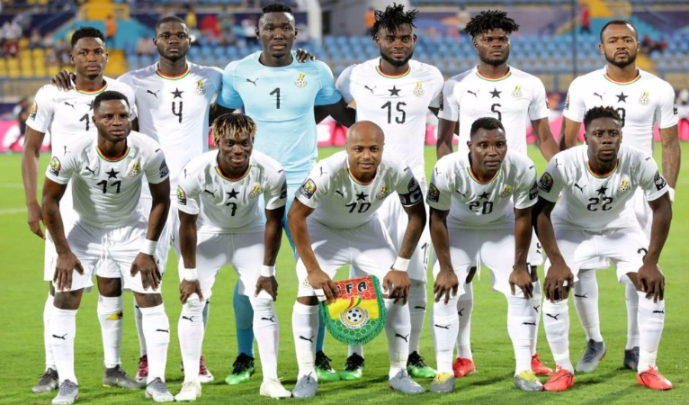 Ghana black stars Squad Against Ethiopia