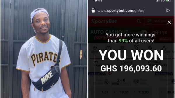 ghanaian man wins sportybet