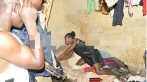 man caught in bed with grandmother