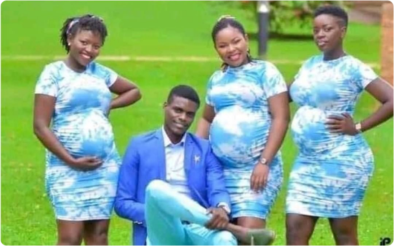 man wed three pregnant women