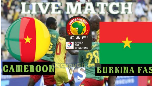 Cameroon Vs Burkina Faso live streaming