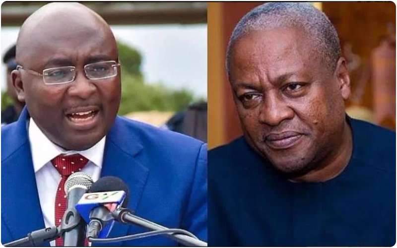 mahama sends stern message bawumia