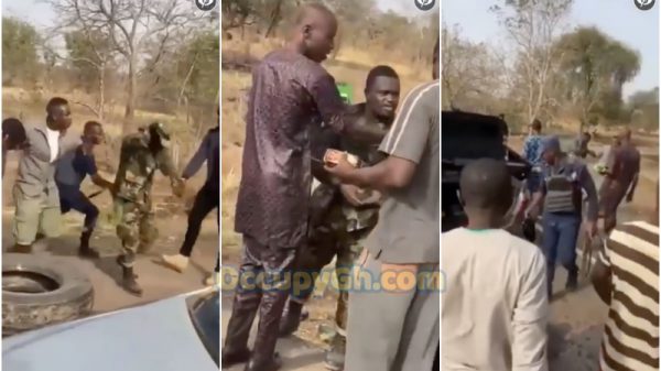soldier arrested armed robbery tamale