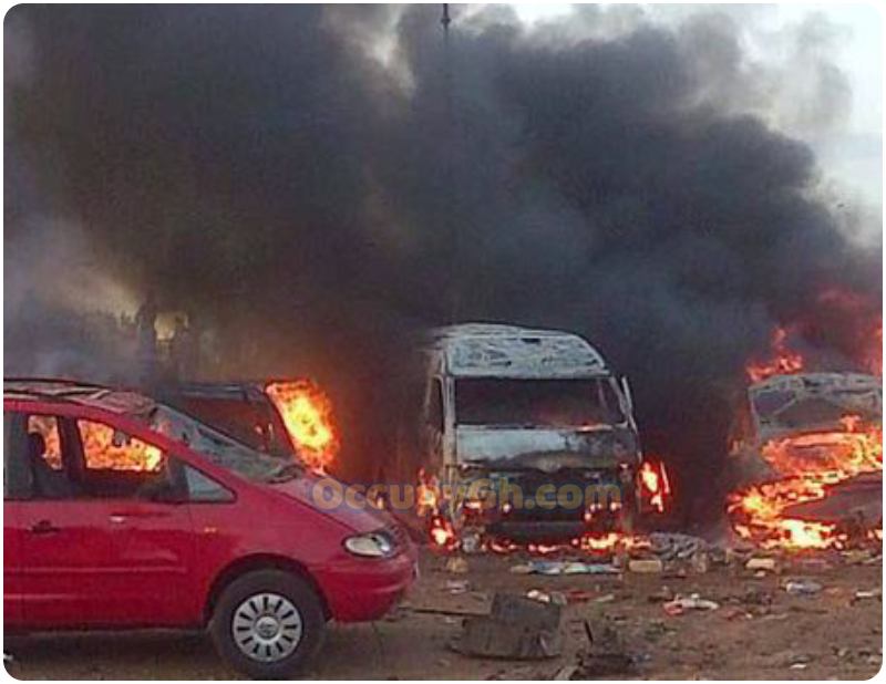 Lagos Driver Set Himself Ablaze