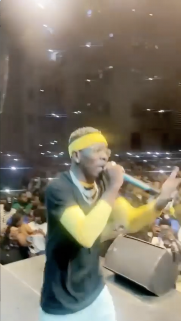 shatta wale performance at accra technical university