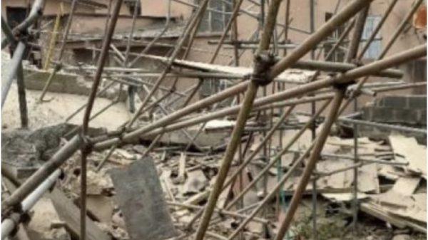 building collapses in banana island