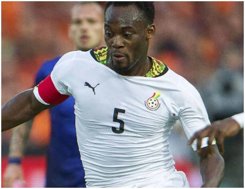 Michael Essien ghana black stars message