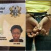 nigerian lady arrested ghana card