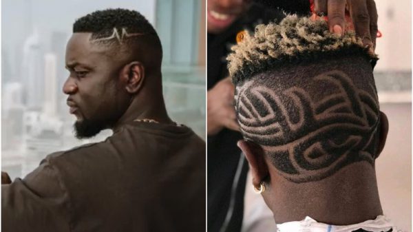 sarkodie copying shatta wale haircut style