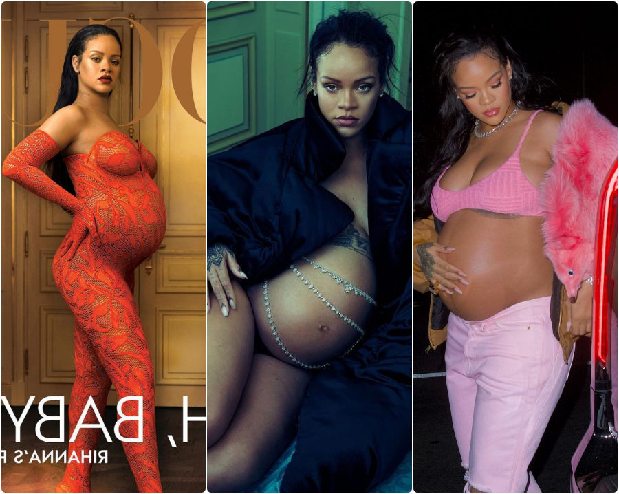 pregnant Rihanna
