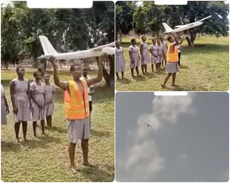 Afia Kobi Ampem SHS builds drone
