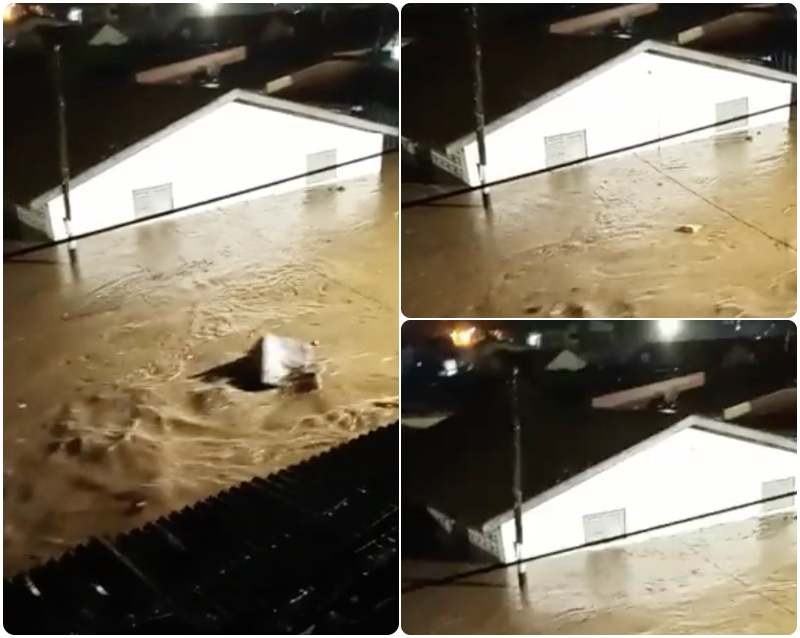House Submerged In Accra Floods