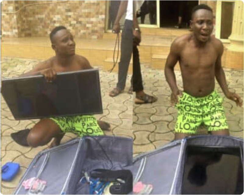 nigerian blogger steal tv