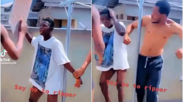 yahoo boy punished by colleagues