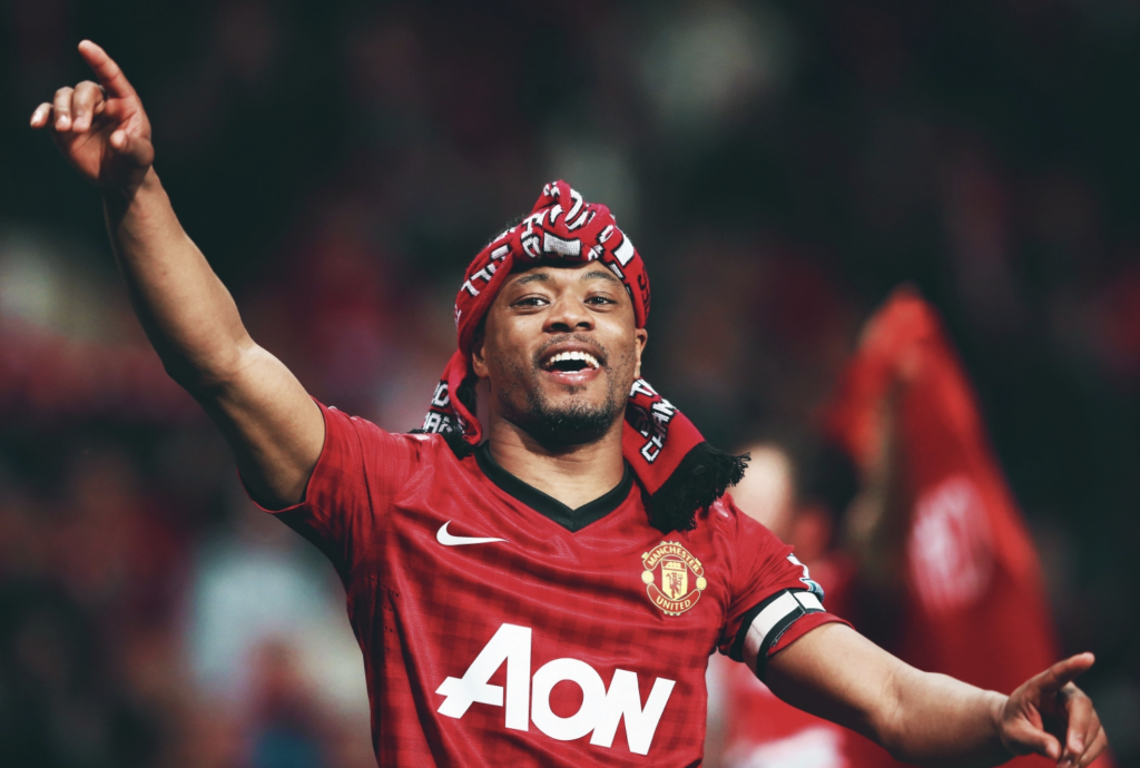 Patrice Evra in ghana