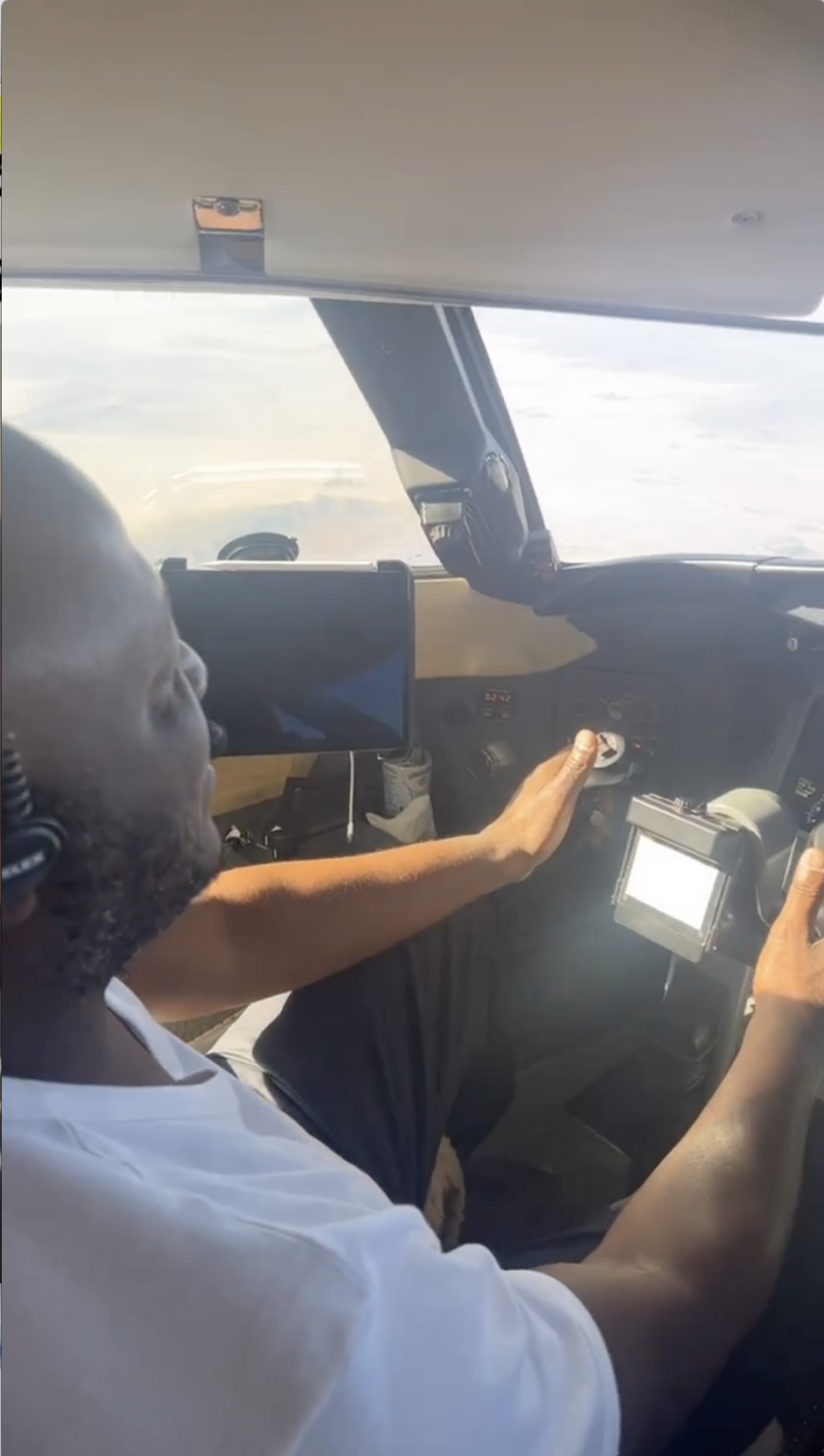 Ibrahim Mahama Acquires A Private Jet As He Learns To Fly It (VIDEO)