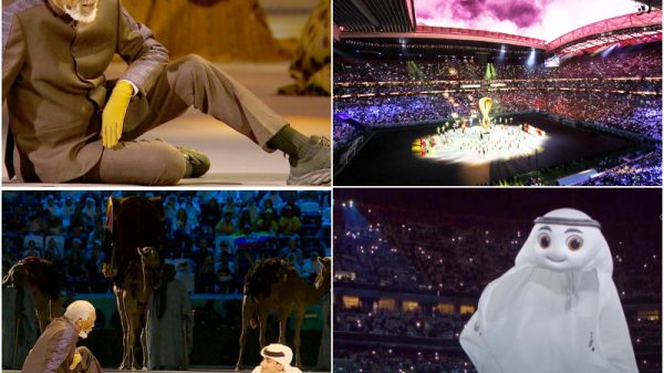 qatar 2022 opening ceremony photos