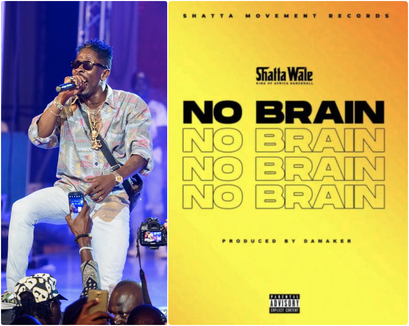 shatta wale no brain lyrics