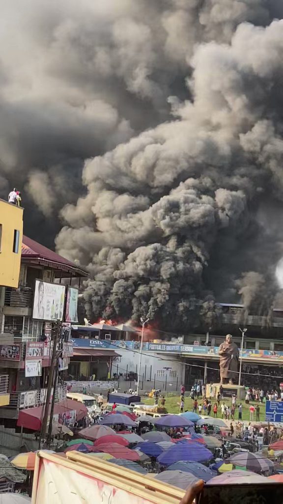Kumasi Kejetia Market Fire