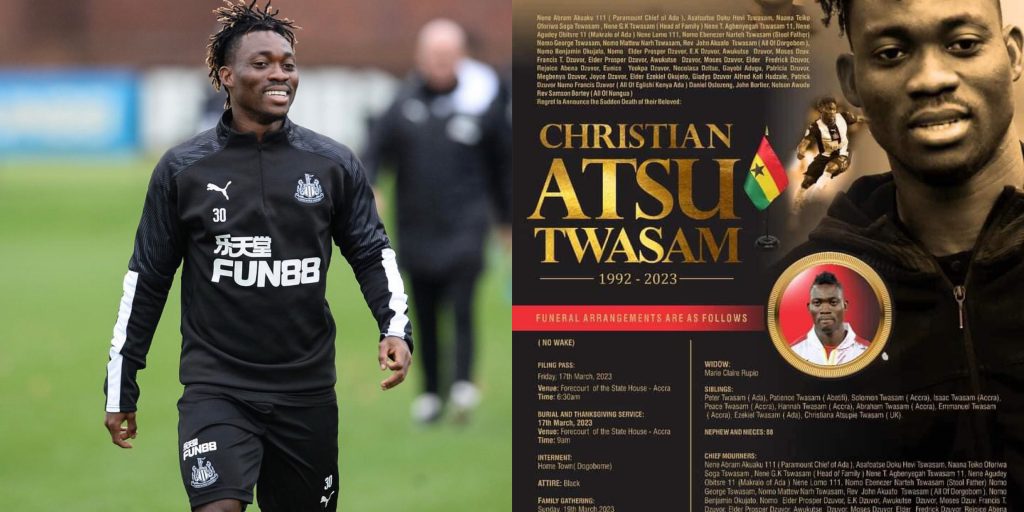 Christian Atsu obituary