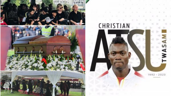 Christian Atsu Funeral