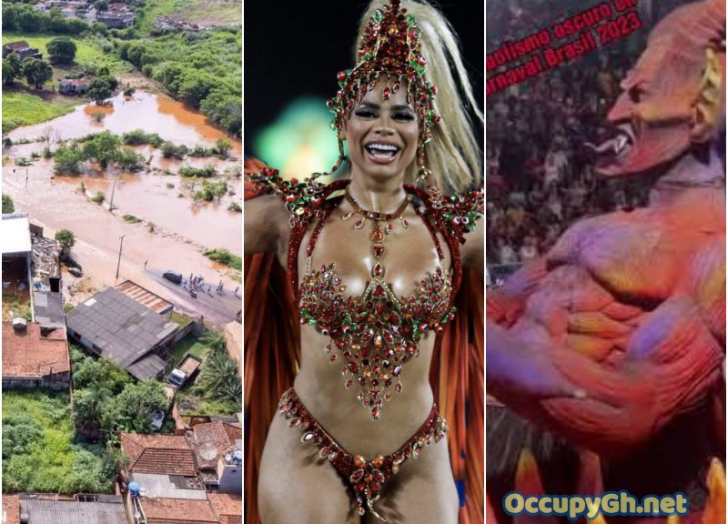 Part of Brazil Destroyed By Flood A Day After Having A Carnival To