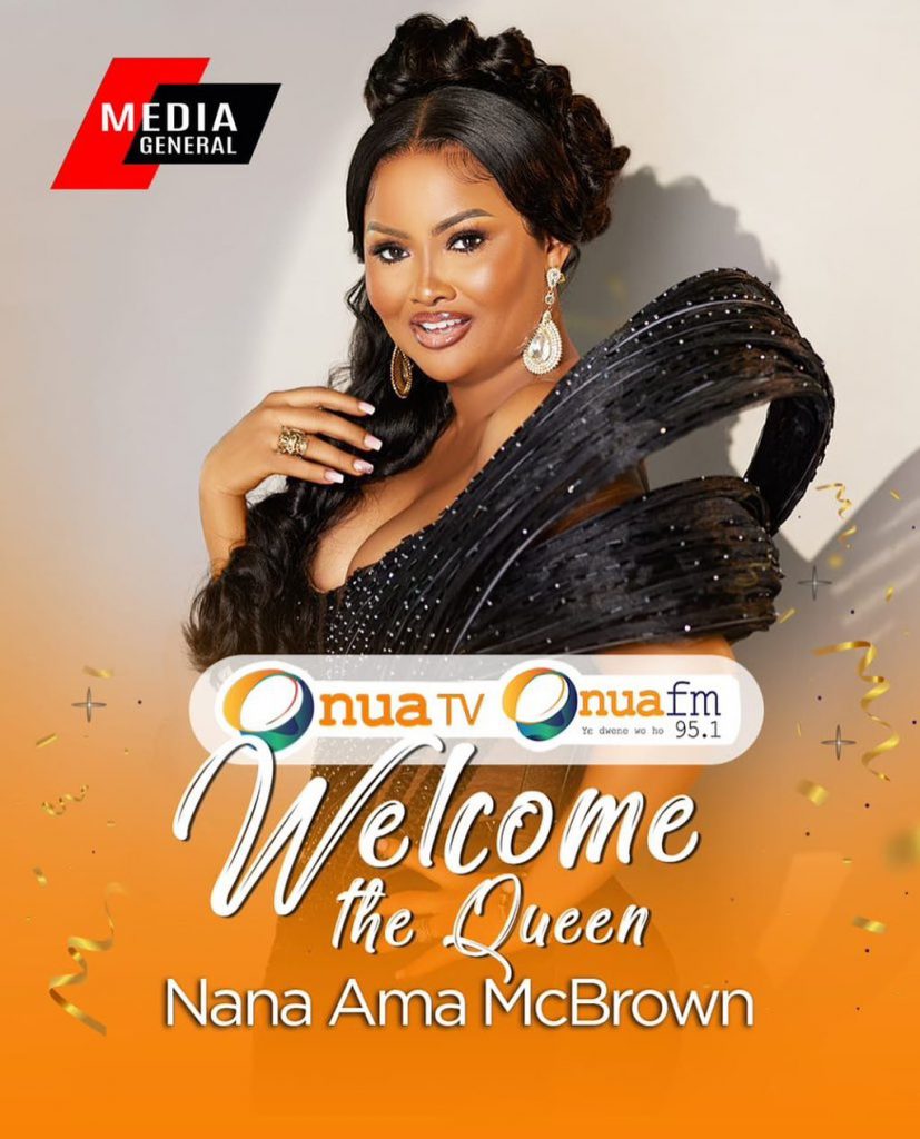 nana ama mcbrown joins Media General Onua TV