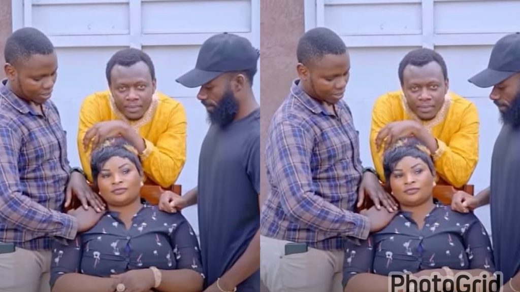 Woman Marries 3 Husbands As She Happily Flaunts Them (VIDEO)