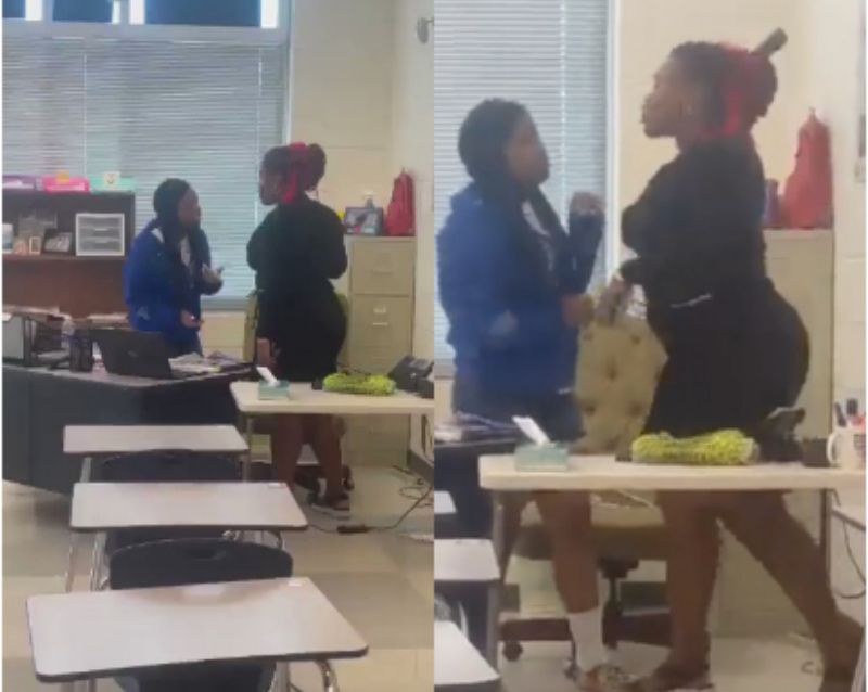 teacher assaults female student