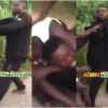 Civilian Beats Ghana Police