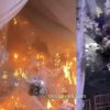 Fire Destroys Wedding Reception