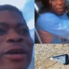 Stonebwoy smash fan phone at borla beach