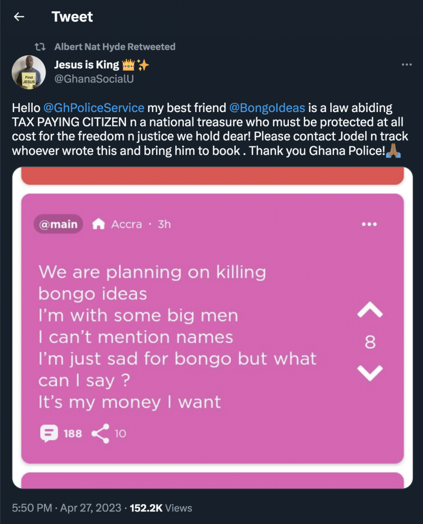 big men planning kill bongo ideas