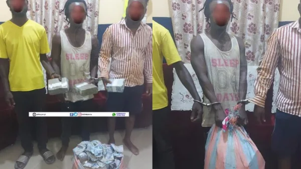 Three people arrested police robbery tarkwa gold shop 2