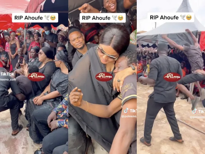 Kumawood Actor Vivian Jill Causes A Stir At Ahoufe 2Pac's Funeral For ...