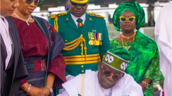 Asiwaju Bola Ahmed Tinubu sworn in nigeria president